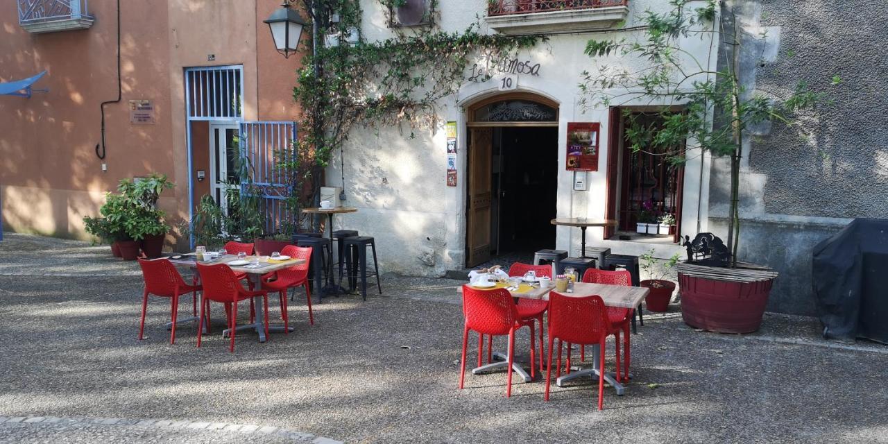 Le Mimosa Panzió Saint-Saturnin-de-Lucian Kültér fotó